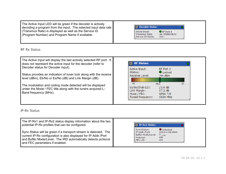 Adtec digital RD-30 (version 2.1.1) Manual User Manual | Page 21 / 39