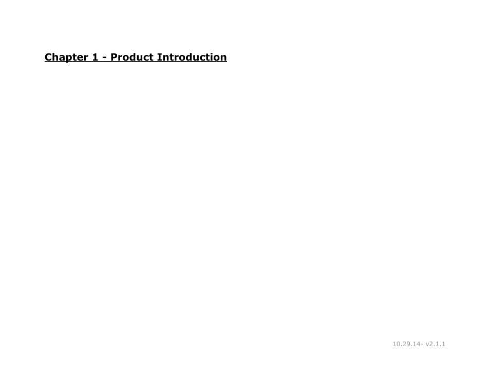 Chapter 1 - product introduction, Chapter, Product | Introduction | Adtec digital RD-30 (version 2.1.1) Manual User Manual | Page 8 / 39