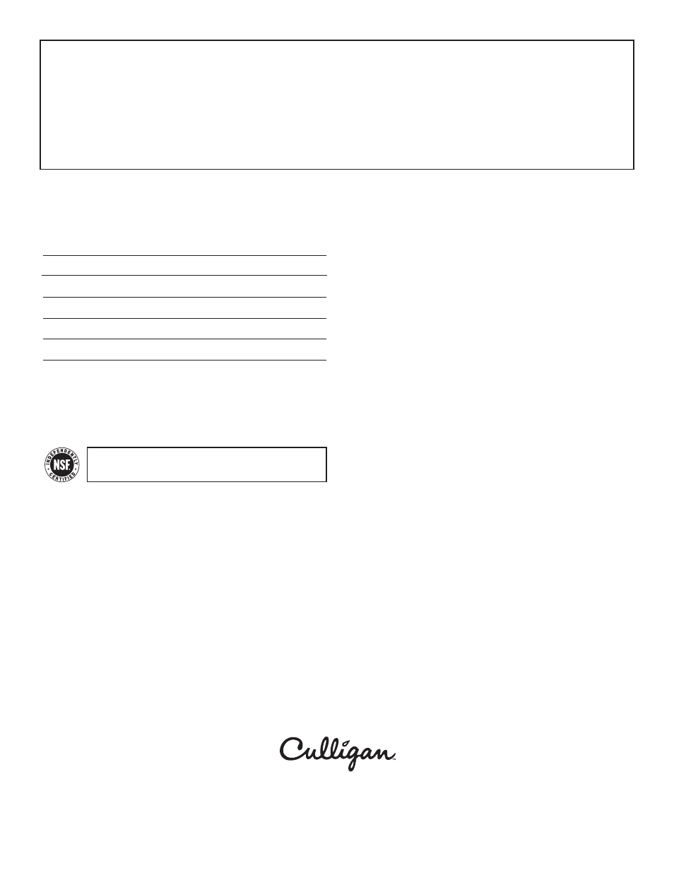 Culligan CT-2 User Manual | Page 4 / 8