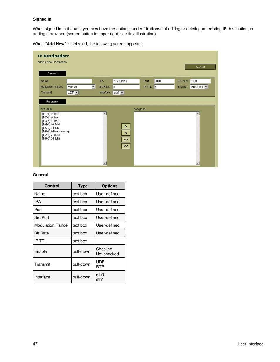Adtec digital DTA-3050 (version 6.02.14) Manual User Manual | Page 54 / 94