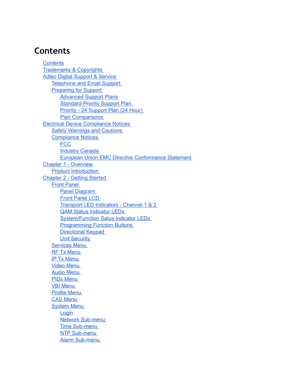 Adtec digital EN-20 (version 2.03.06) Manual User Manual | Page 2 / 63