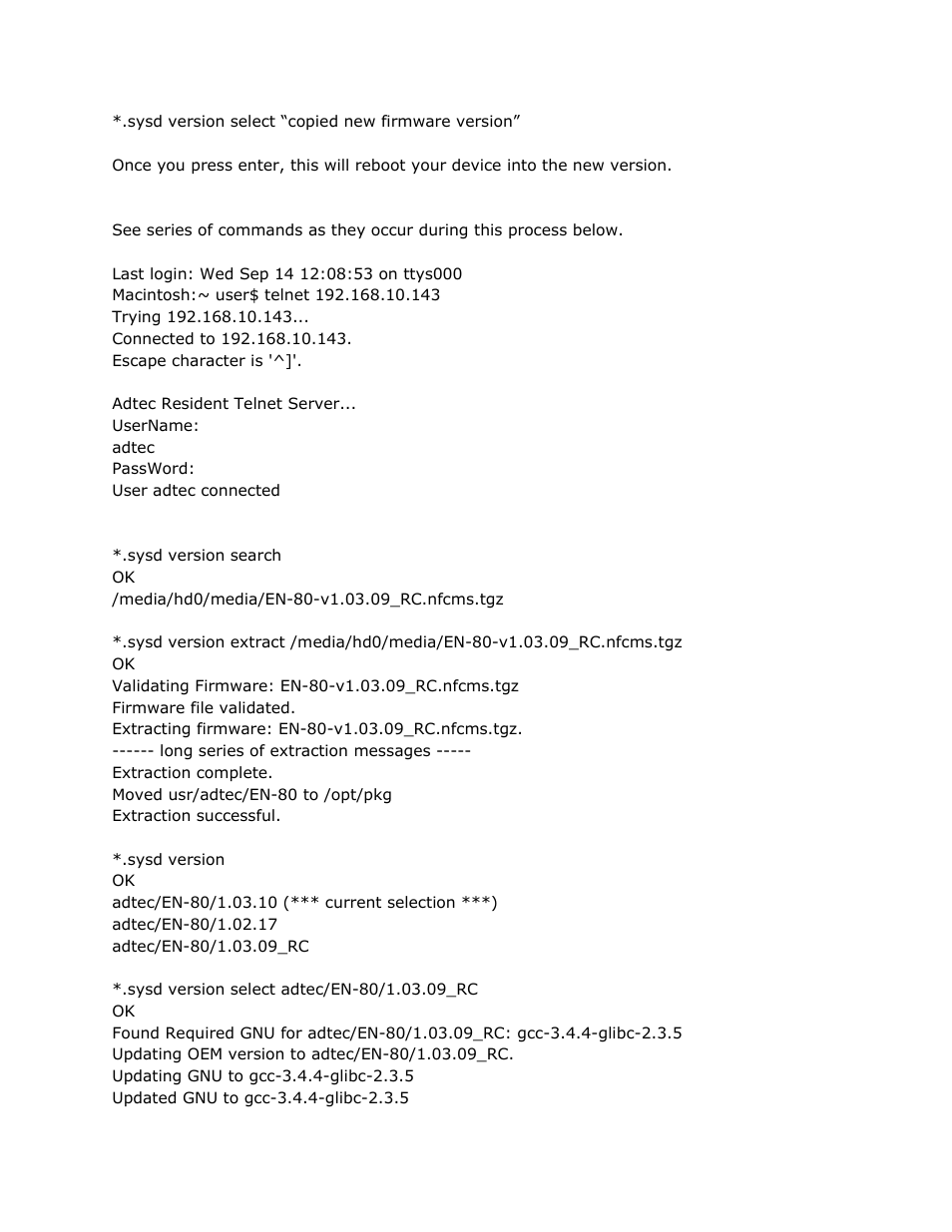 Adtec digital EN-91 / EN-91P (version 1.02.29) Manual User Manual | Page 42 / 67