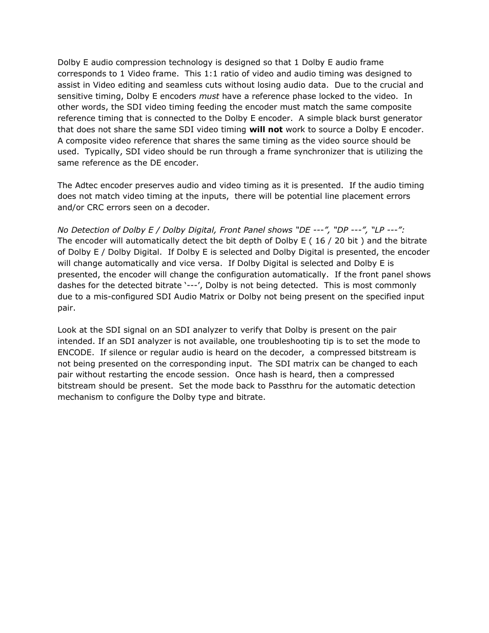 Adtec digital EN-91 / EN-91P (version 1.02.29) Manual User Manual | Page 47 / 67