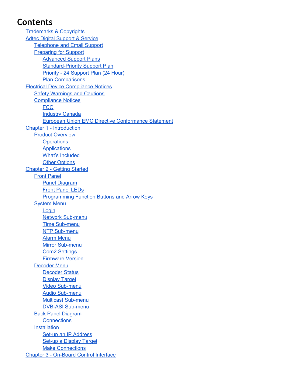 Adtec digital Soloist-HD Pro (version 02.07.09) Manual User Manual | Page 2 / 77