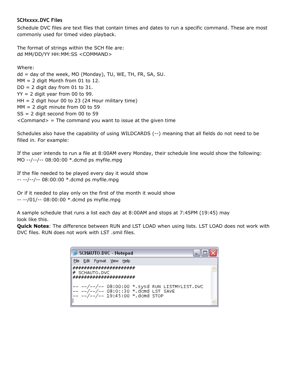 Schxxxx.dvc files, Schxxxx, Files | Adtec digital Soloist-HD Pro (version 02.07.09) Manual User Manual | Page 64 / 77