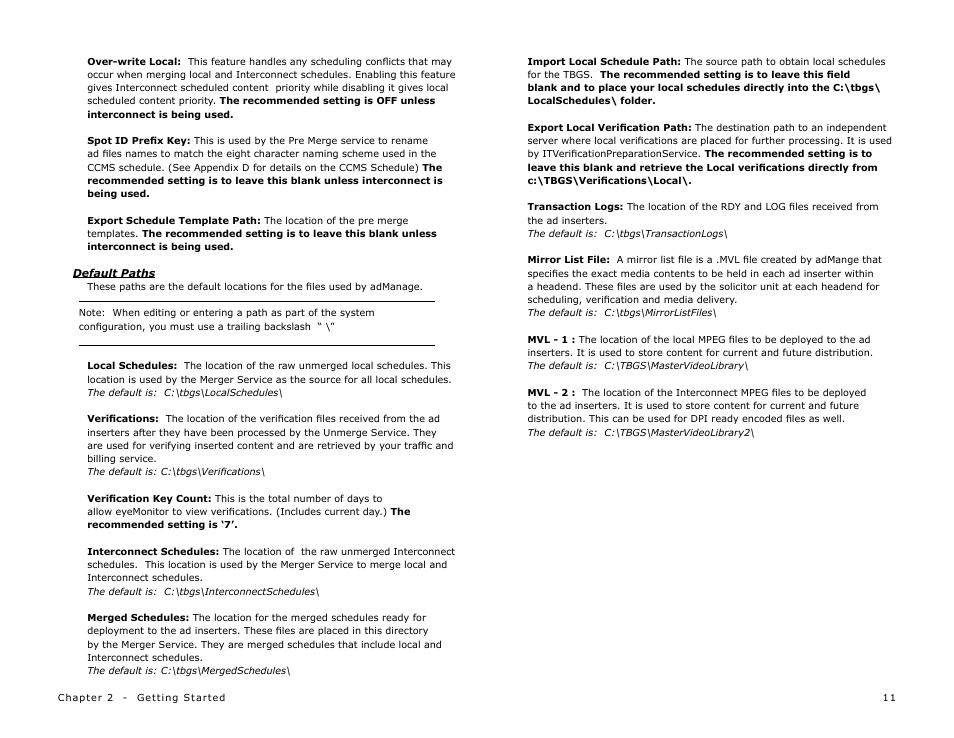 Adtec digital TBGS w/adManage User Manual | Page 13 / 50