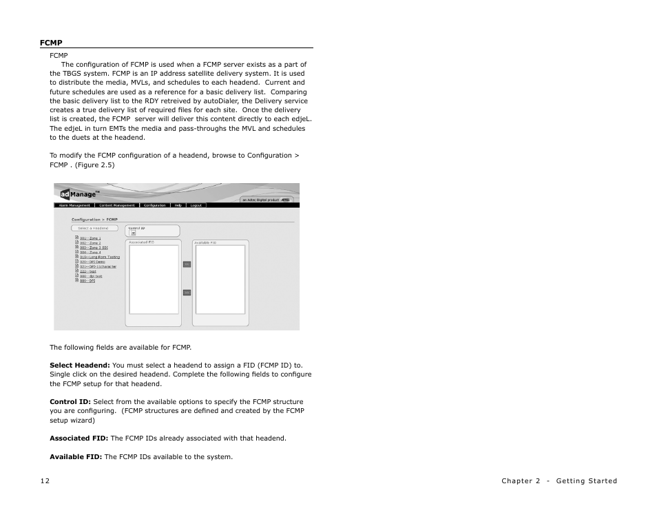 Fcmp | Adtec digital TBGS w/adManage User Manual | Page 14 / 50