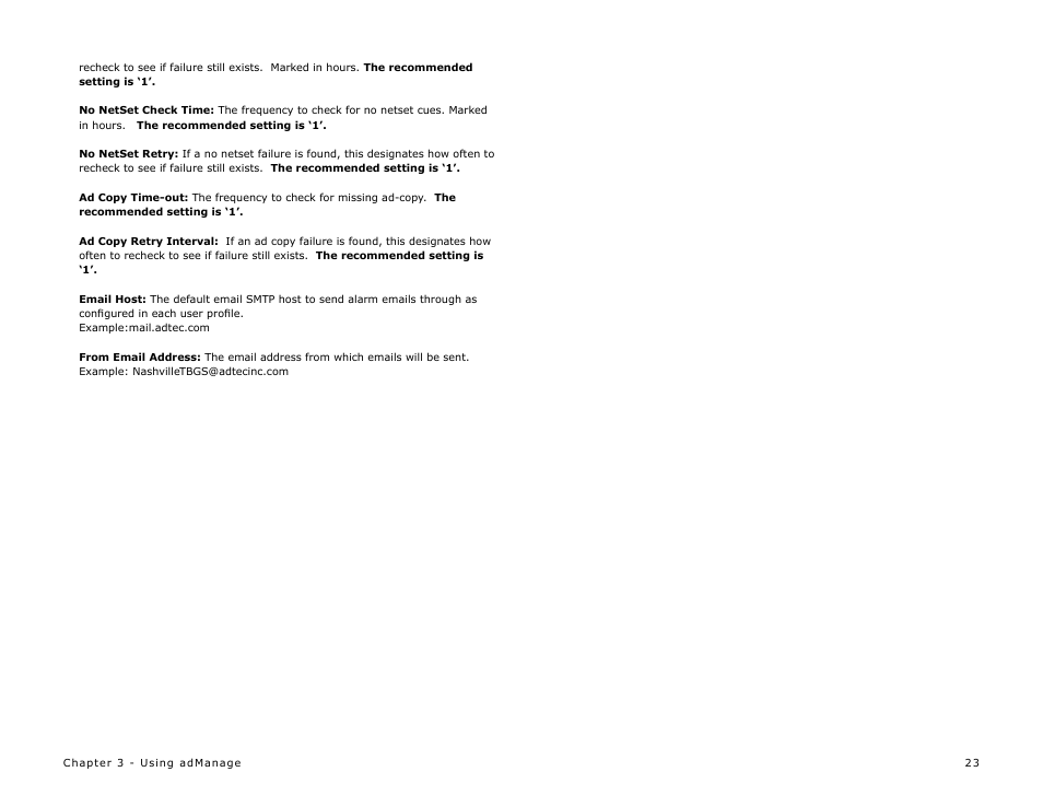 Adtec digital TBGS w/adManage User Manual | Page 25 / 50