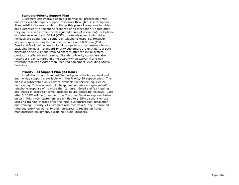 Adtec digital TBGS w/adManage User Manual | Page 32 / 50