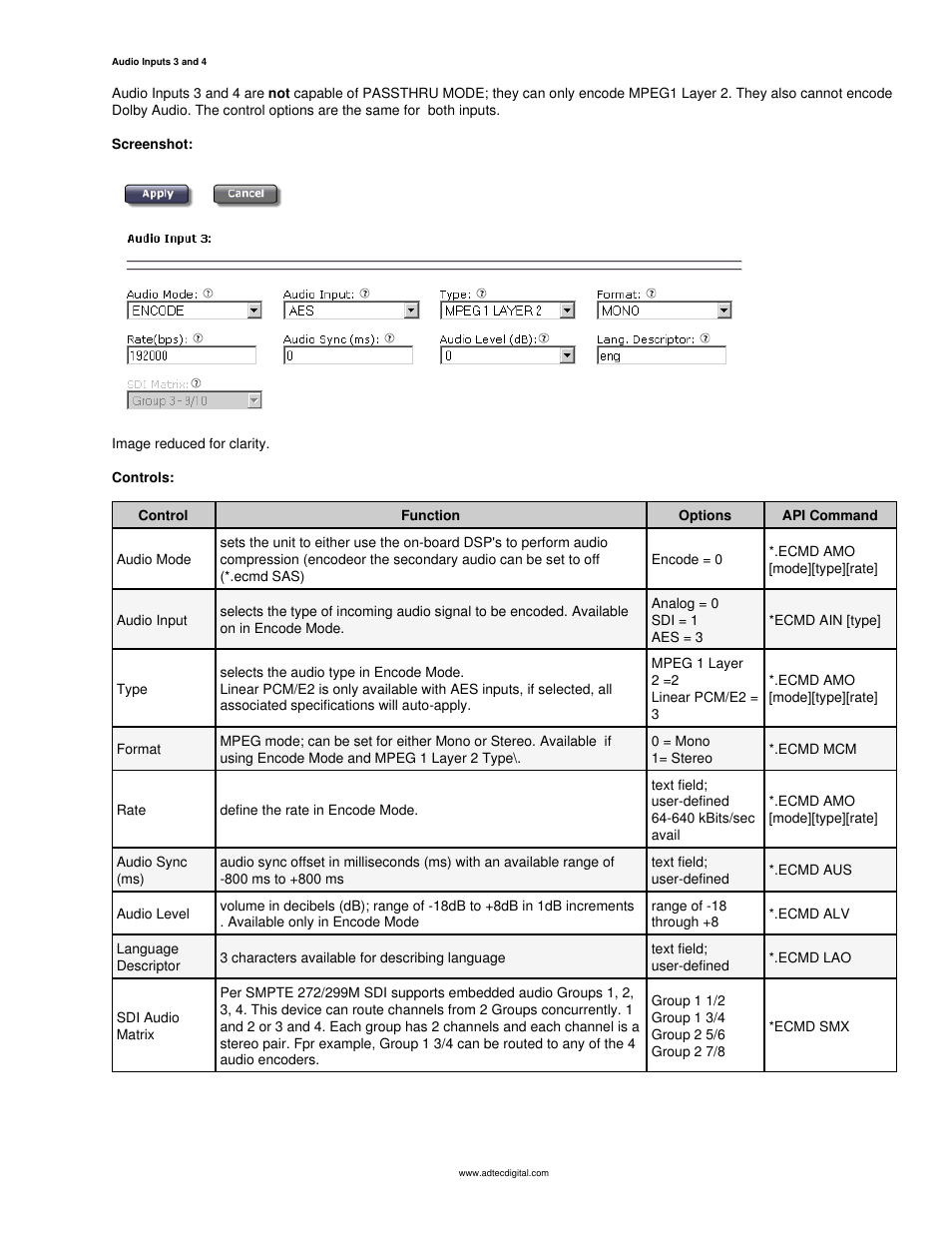 Adtec digital mediaHUB-HD 422 (version 1.01.10_M_2) Manual User Manual | Page 65 / 104