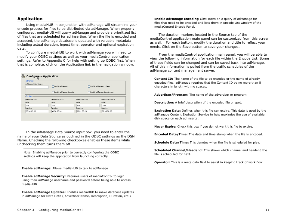 Application | Adtec digital mediaHUB (version 02.00.13) User Manual | Page 13 / 24