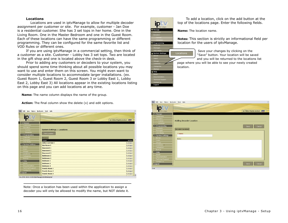 Adtec digital MAS & iptvManage User Manual | Page 18 / 44