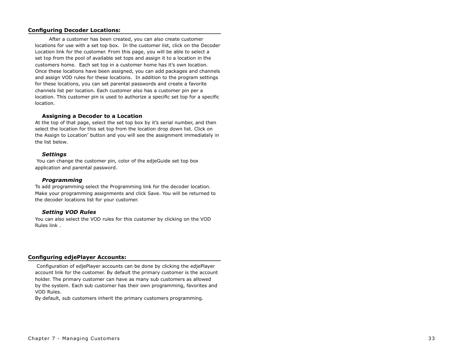 Adtec digital MAS & iptvManage User Manual | Page 35 / 44