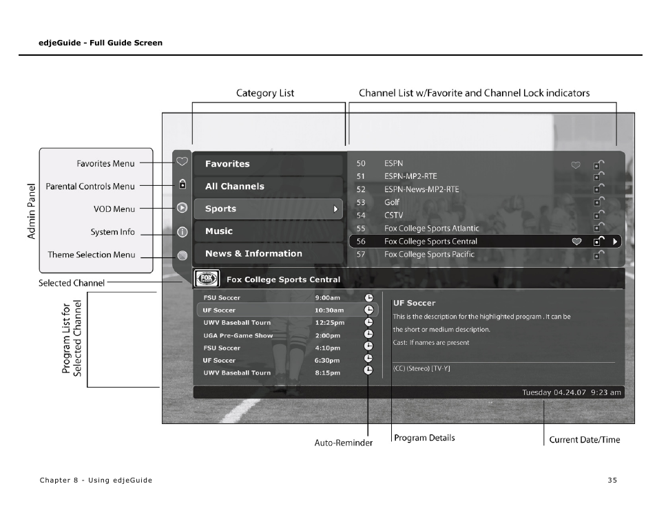 Adtec digital MAS & iptvManage User Manual | Page 37 / 44