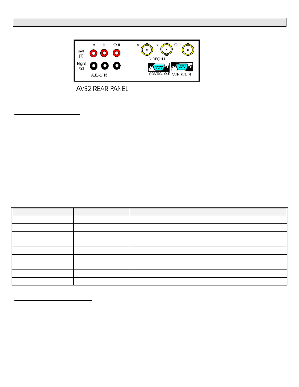 Specifications, Avs2 accessories | Adtec digital AVS2 User Manual | Page 5 / 5