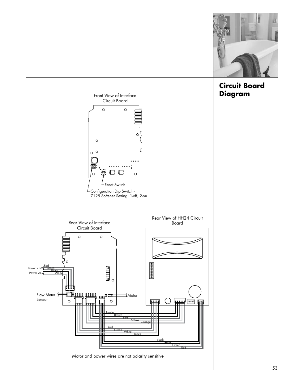 Circuit board diagram | Culligan Platinum Plus Series User Manual | Page 57 / 60