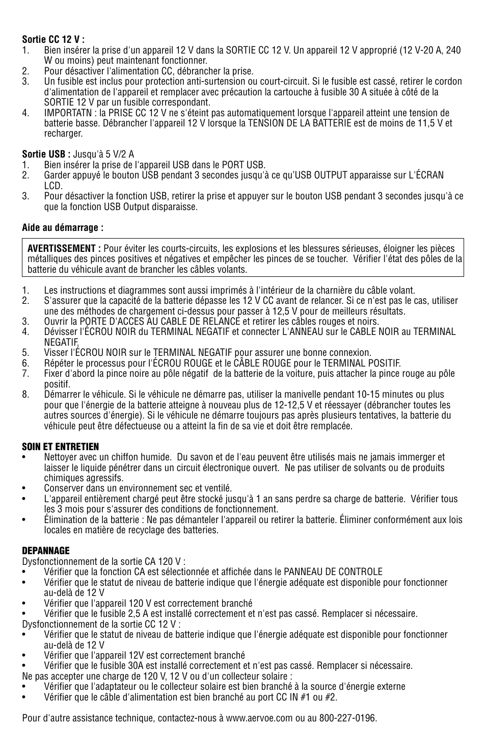 Aervoe PowerPro200 User Manual | Page 8 / 12