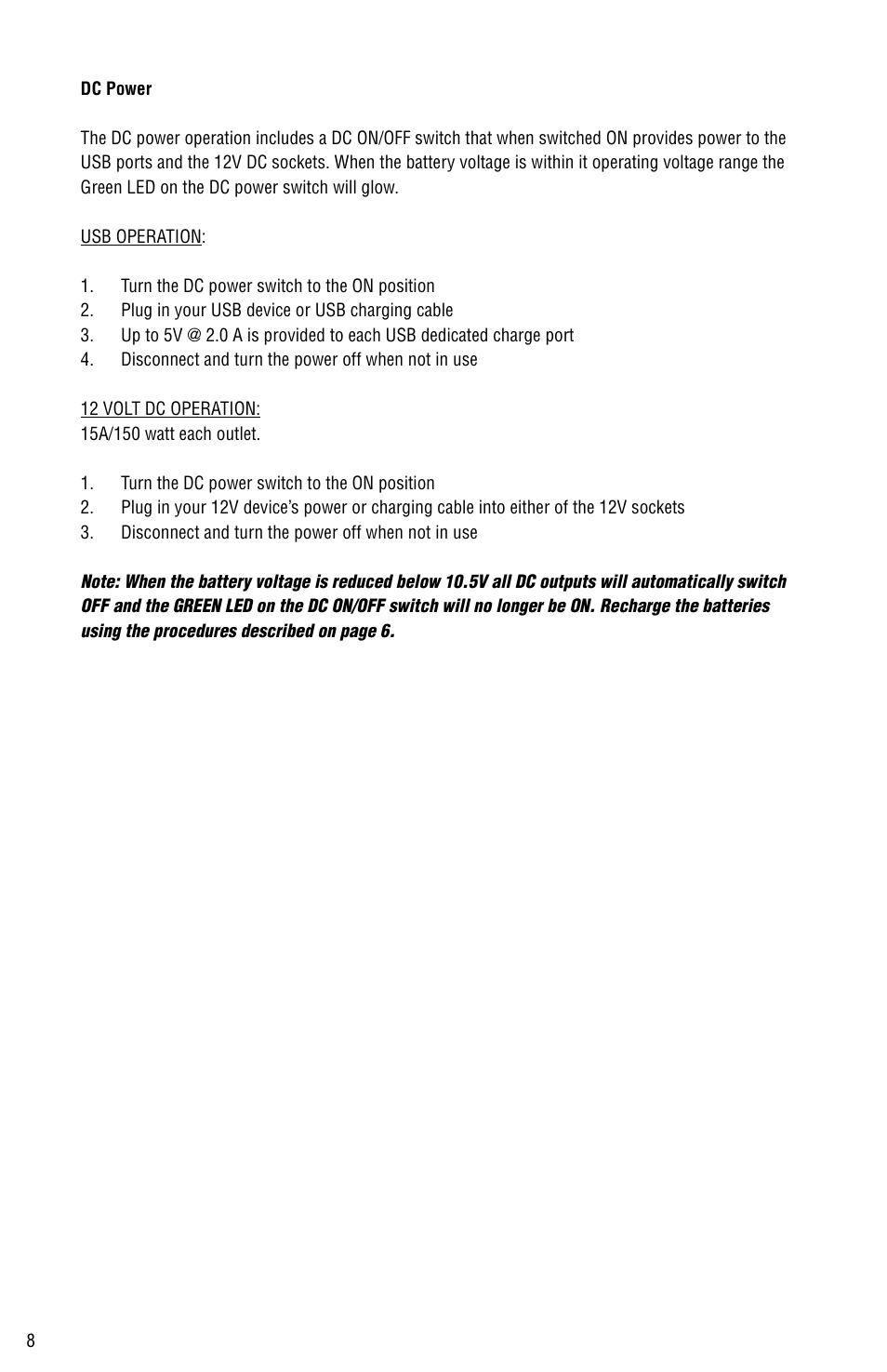 Aervoe Solar Link 1000 User Manual | Page 8 / 12