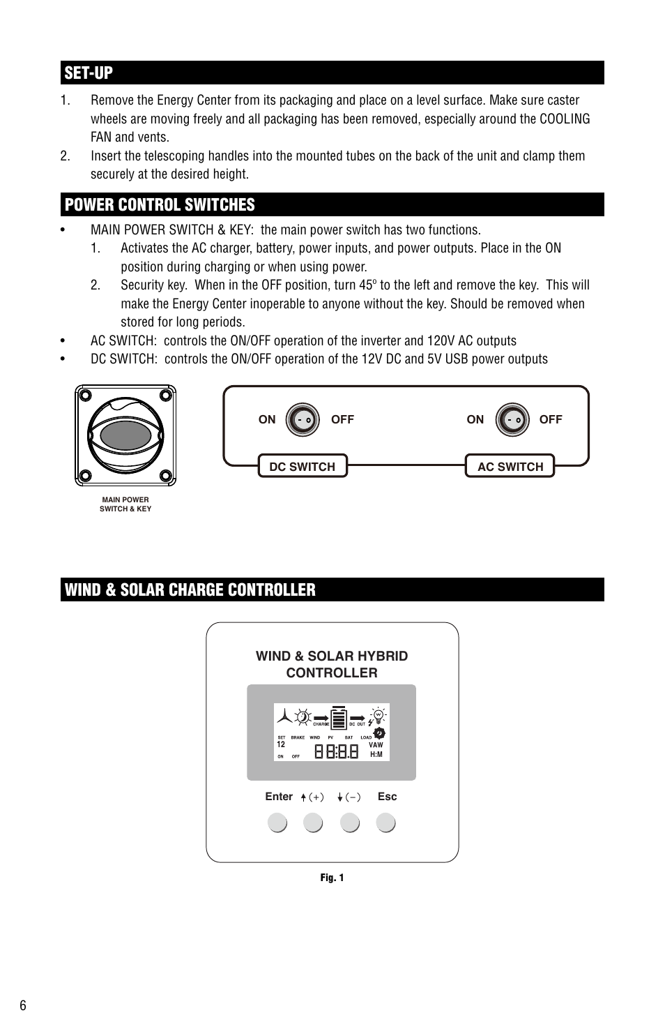 Aervoe 1500-Watt Energy Center User Manual | Page 6 / 16