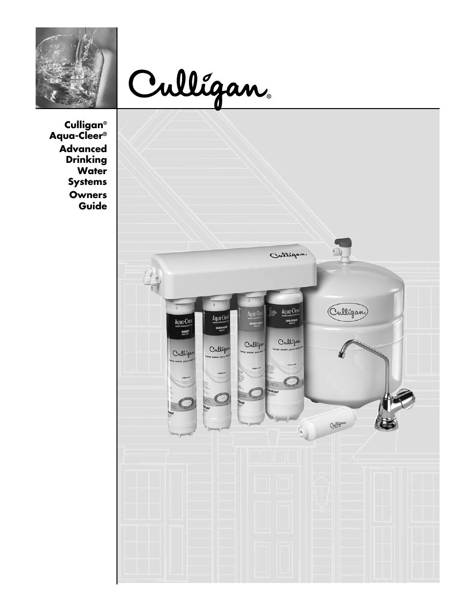 Culligan Aqua-Cleer Advanced Drinking Water Systems User Manual | 59 pages