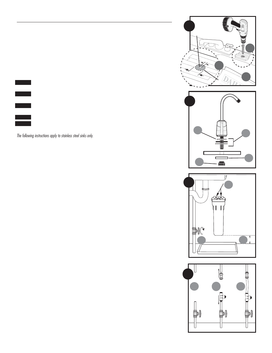 Ab c, Dc a, Bc a b | Installation | Culligan US-640 User Manual | Page 2 / 12