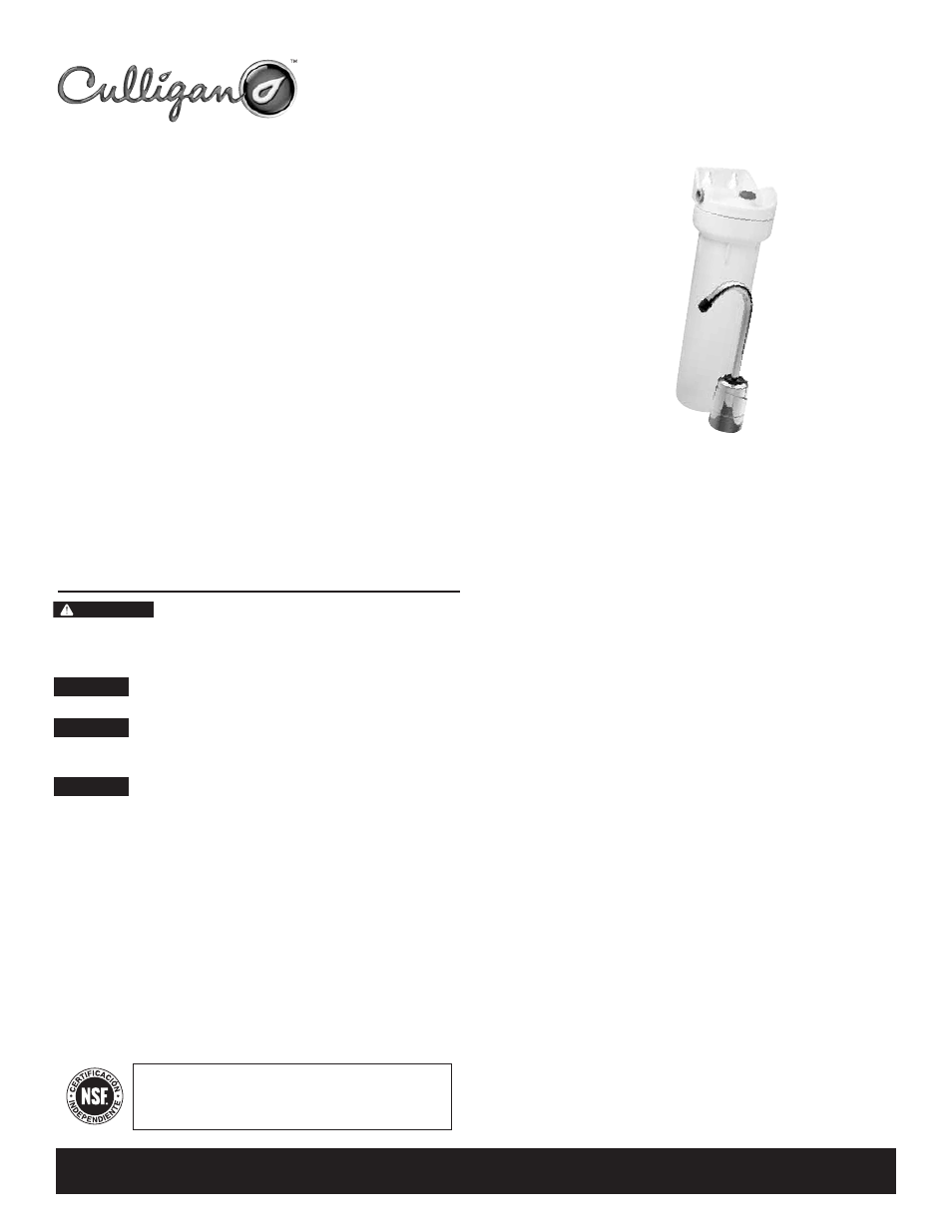 Precauciones | Culligan US-640 User Manual | Page 7 / 12