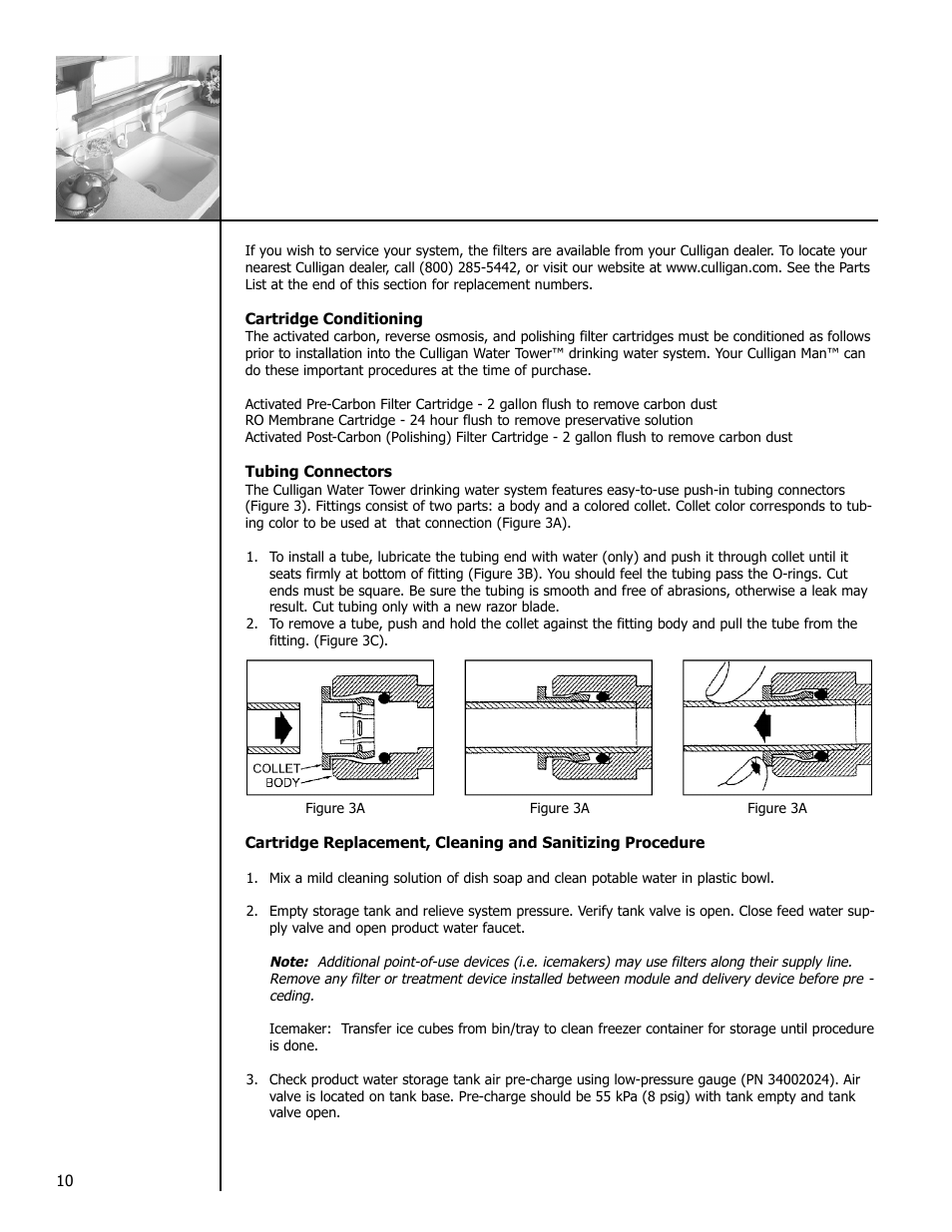 Culligan Drinking Water System User Manual | Page 10 / 23