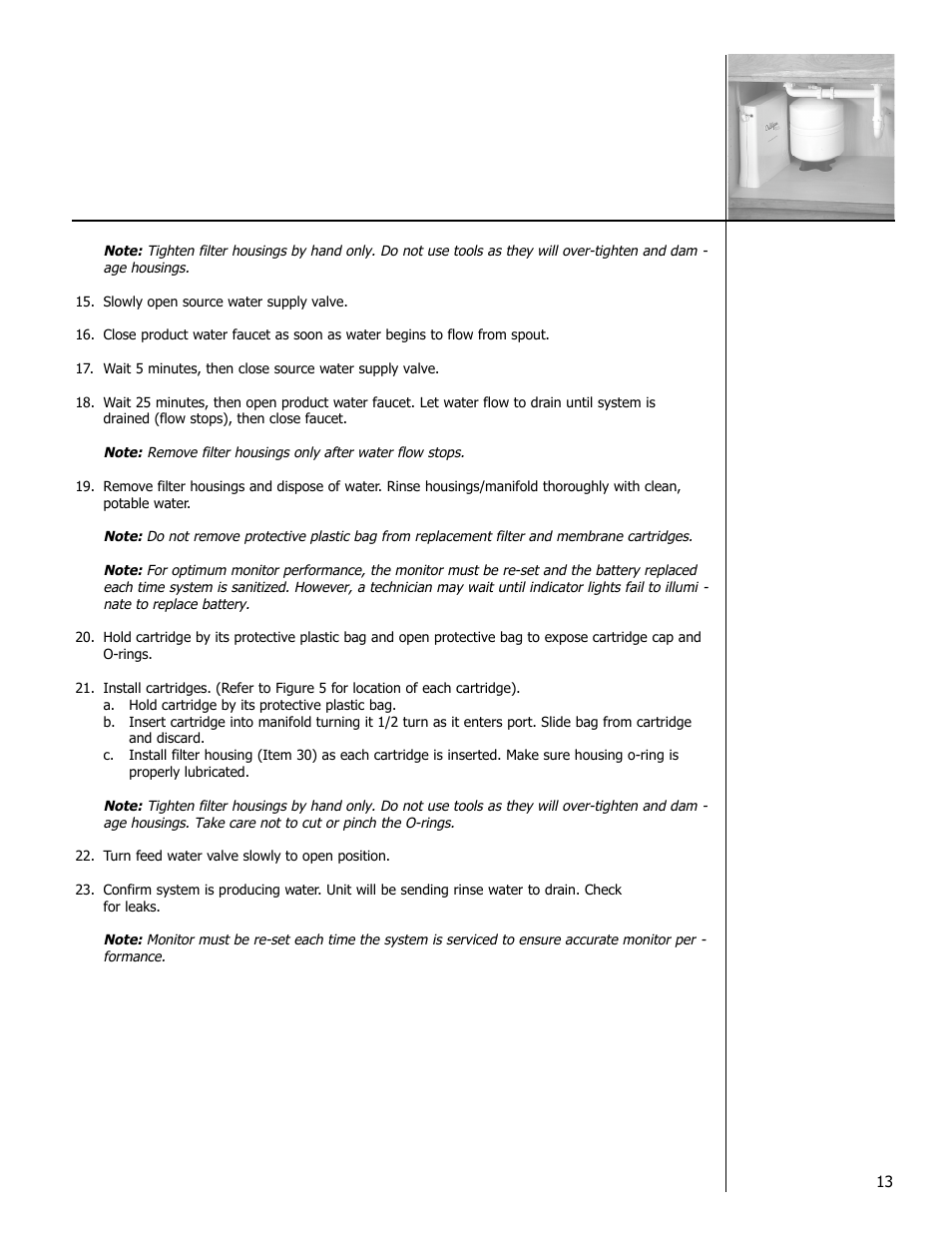 Culligan Drinking Water System User Manual | Page 13 / 23