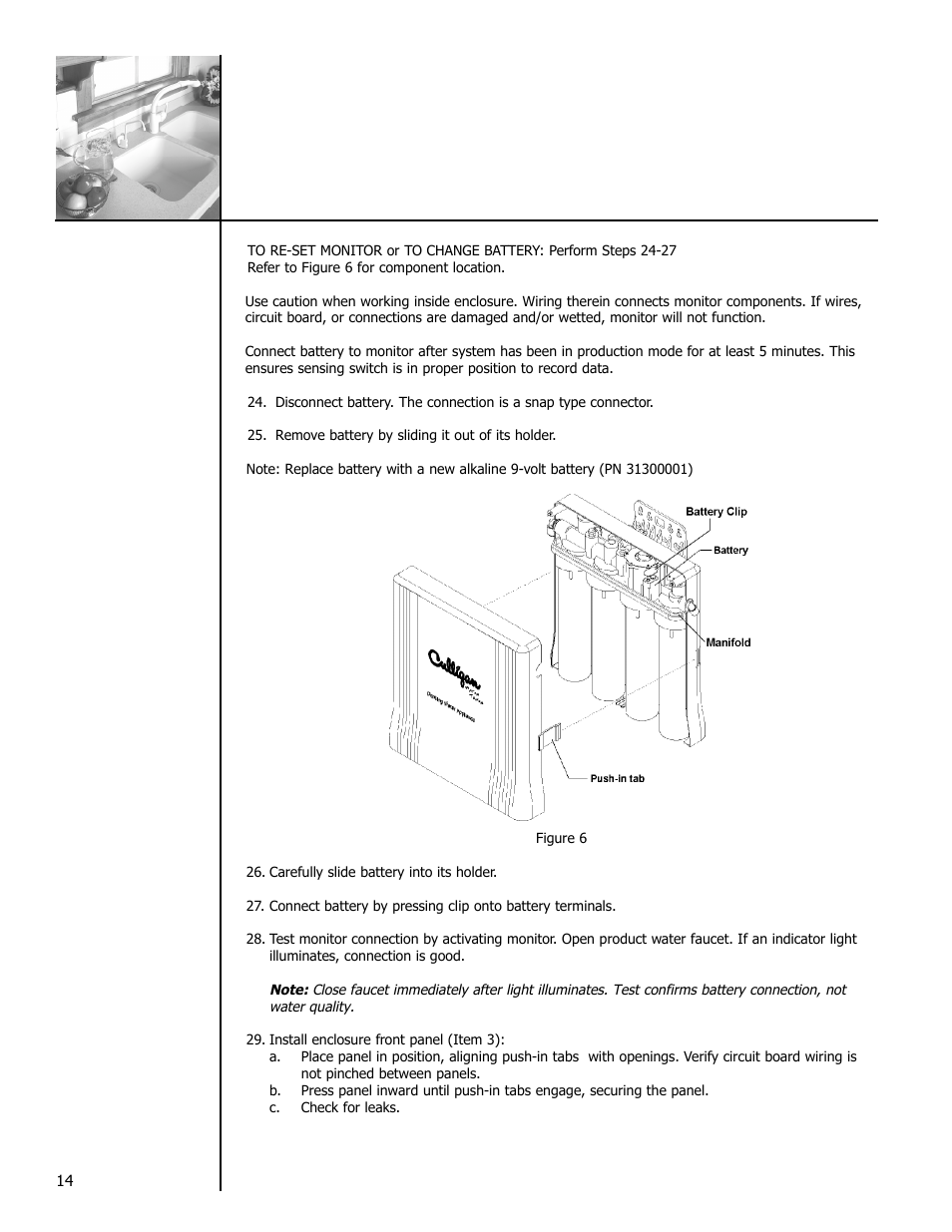 Culligan Drinking Water System User Manual | Page 14 / 23