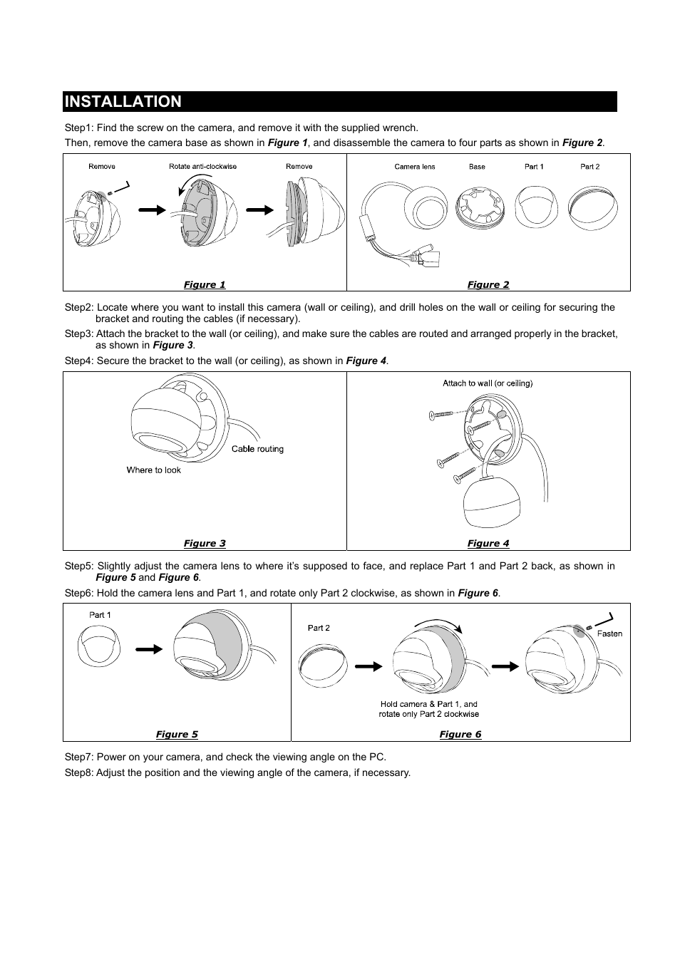 Installation | AGI Security CA-HTDR811 User Manual | Page 3 / 6