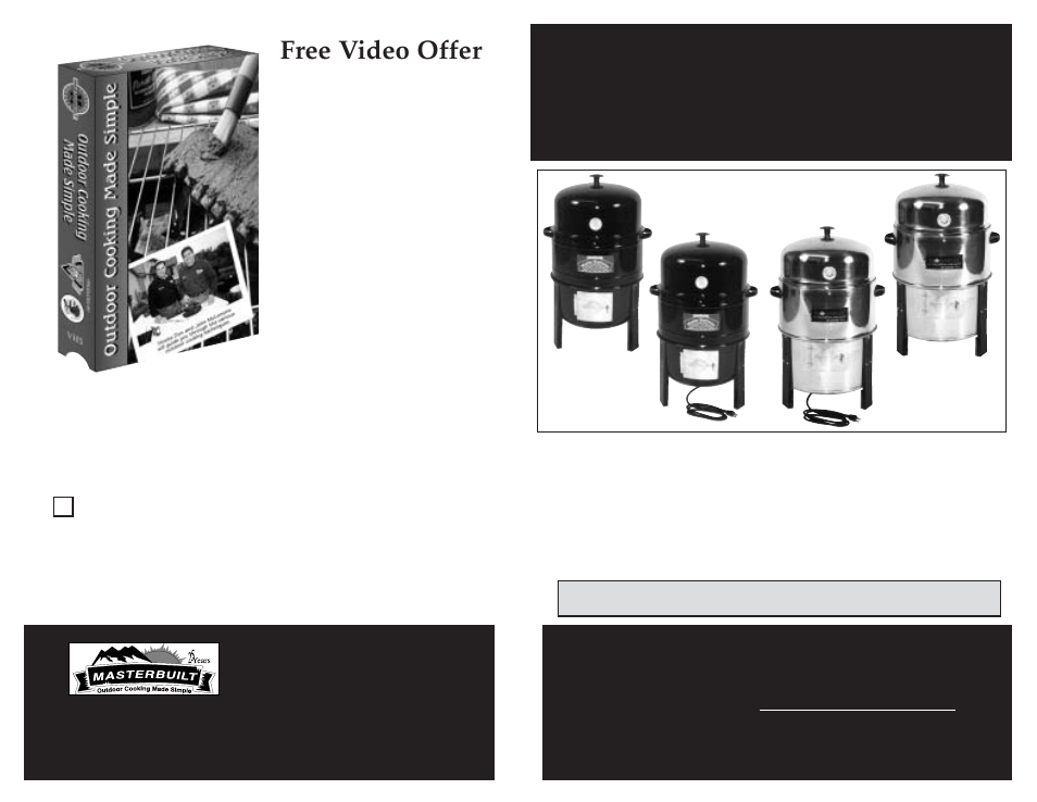 Cajun Grill ELECTRIC SMOKER User Manual | 6 pages