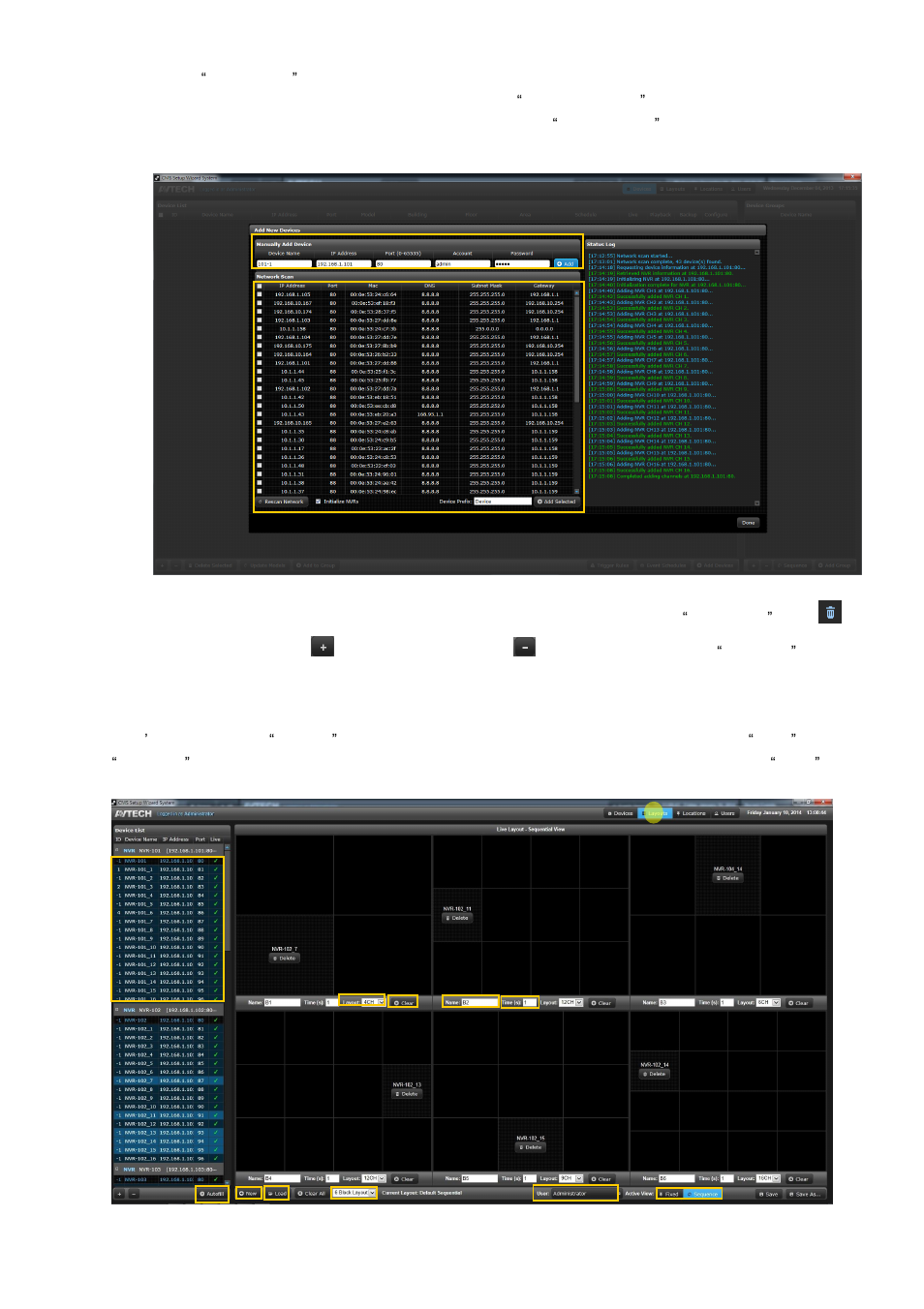 2 layouts | AGI Security CAA-AVM542 User Manual | Page 13 / 19