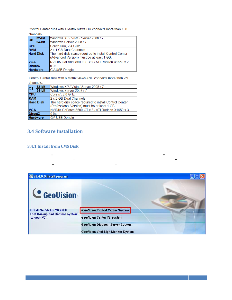 AGI Security GV-CONCT Control Center User Manual | Page 2 / 14