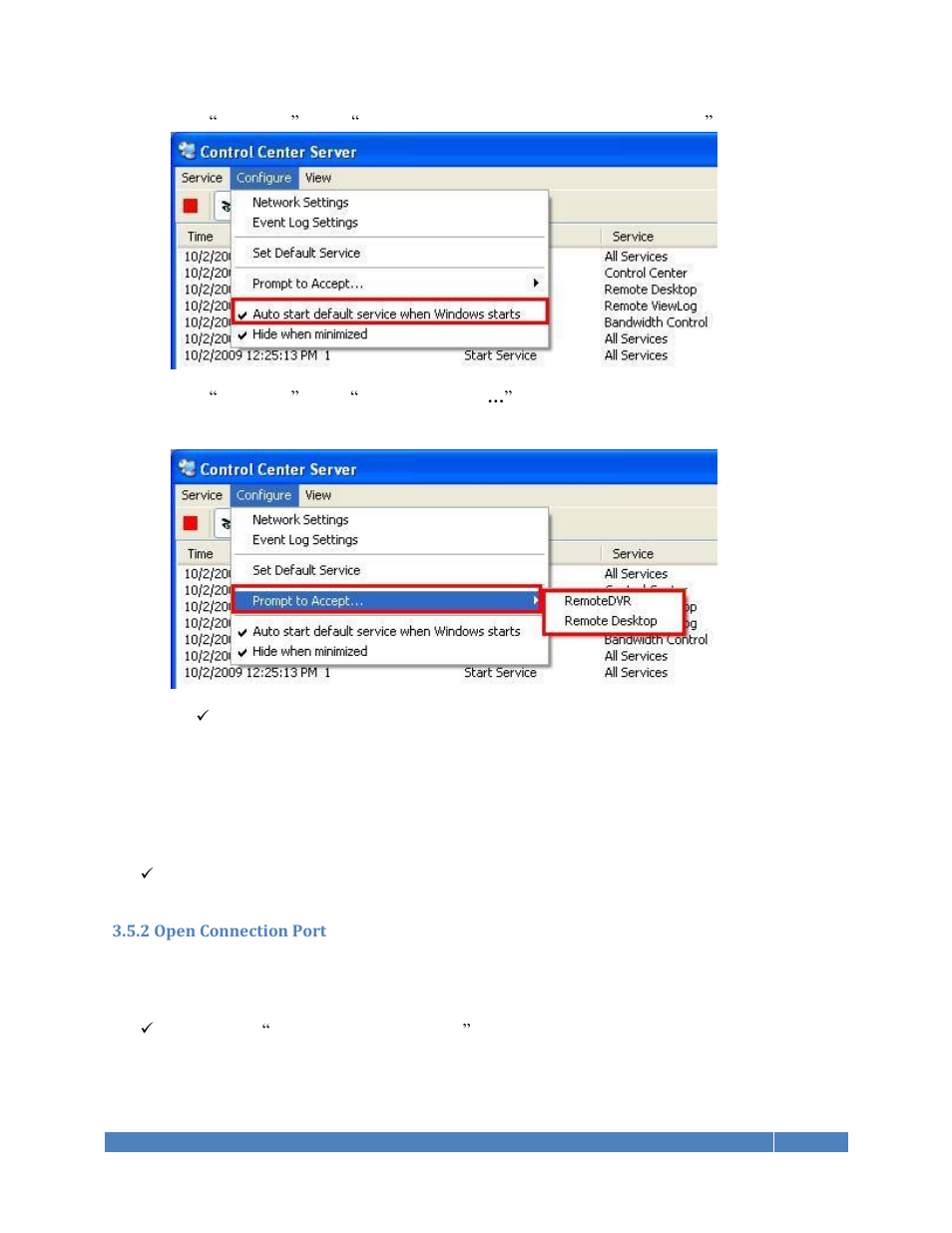 AGI Security GV-CONCT Control Center User Manual | Page 5 / 14