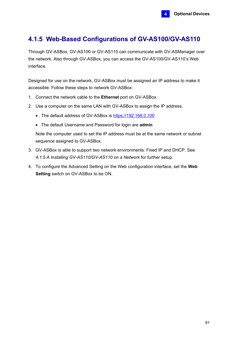 5 web-based configurations of gv-as100/gv-as110 | AGI Security GV-CONCT User Manual | Page 101 / 172