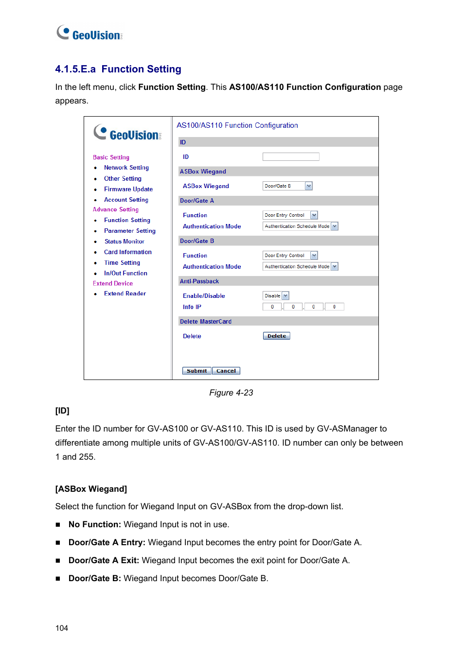 E.a function setting | AGI Security GV-CONCT User Manual | Page 114 / 172