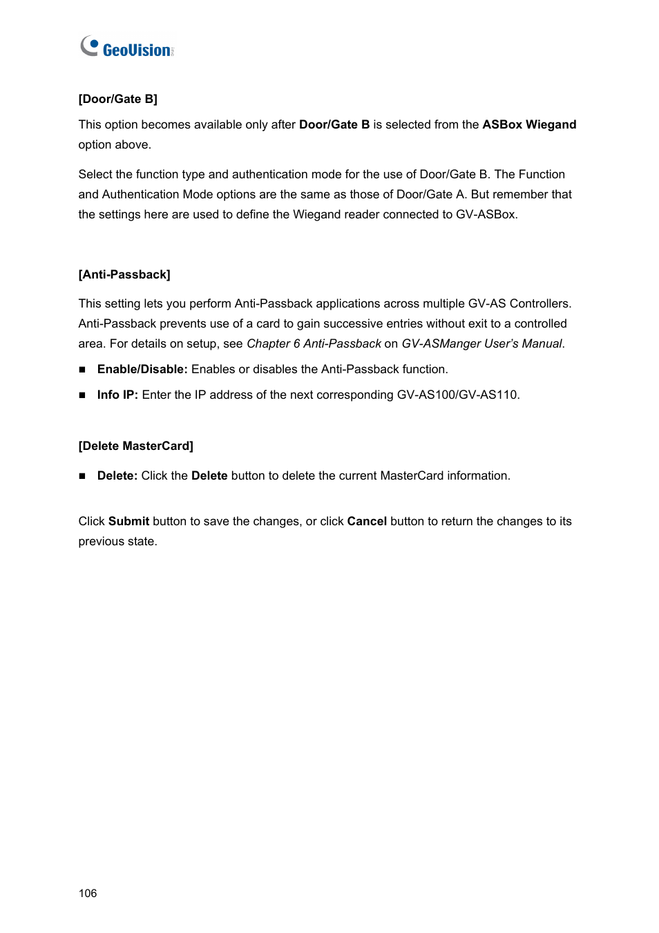 AGI Security GV-CONCT User Manual | Page 116 / 172