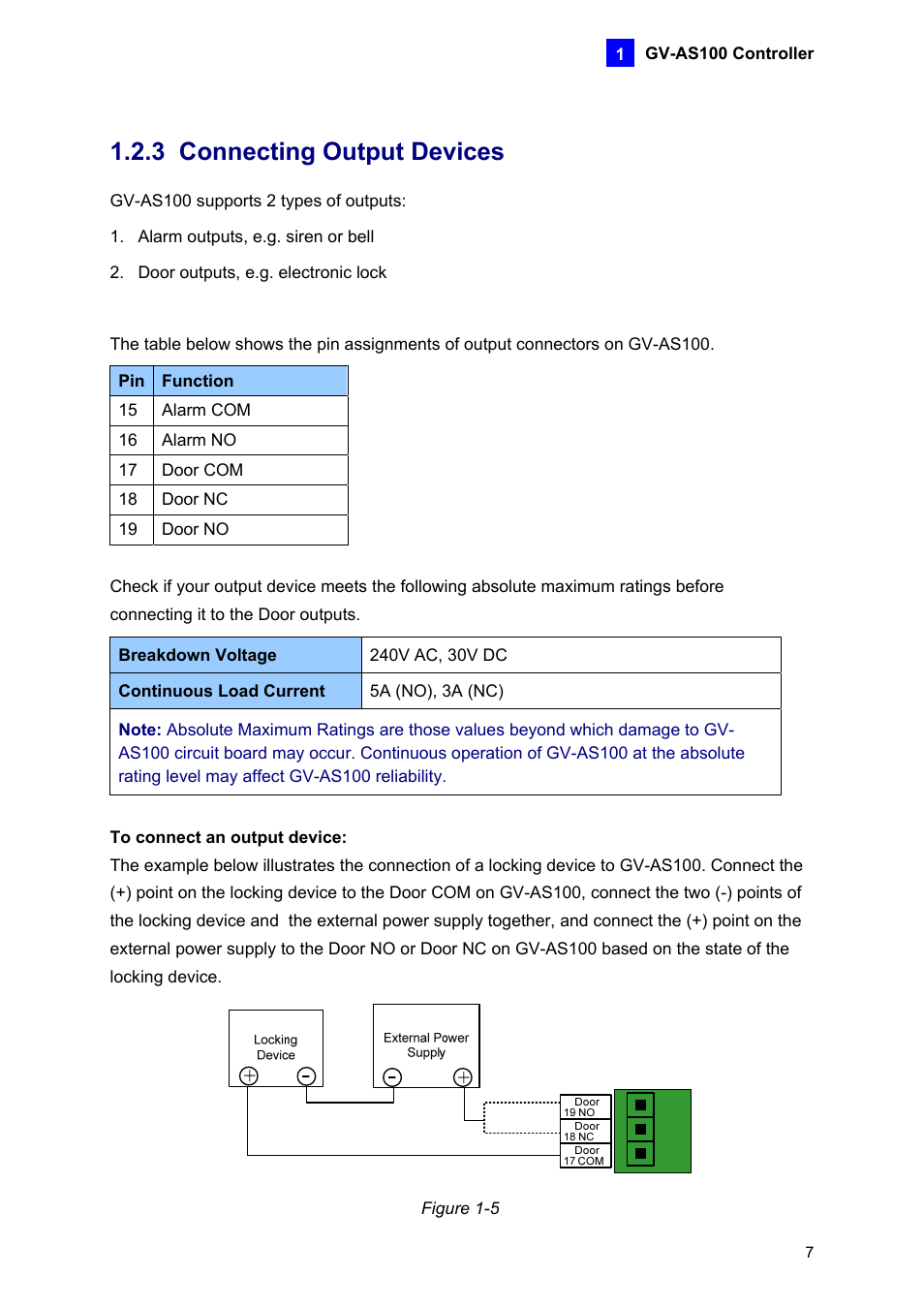 3 connecting output devices | AGI Security GV-CONCT User Manual | Page 17 / 172
