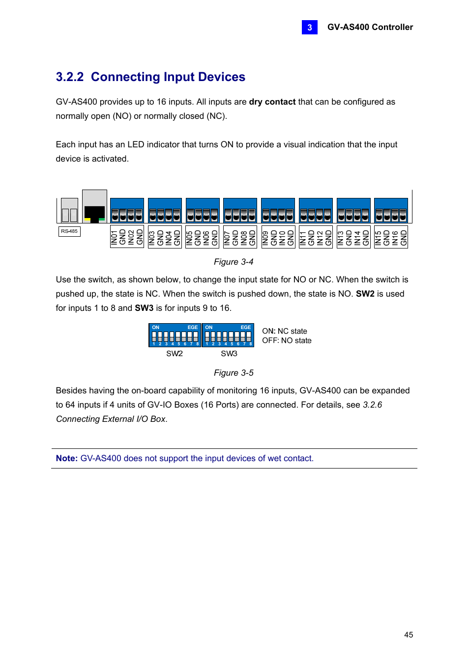 2 connecting input devices | AGI Security GV-CONCT User Manual | Page 55 / 172