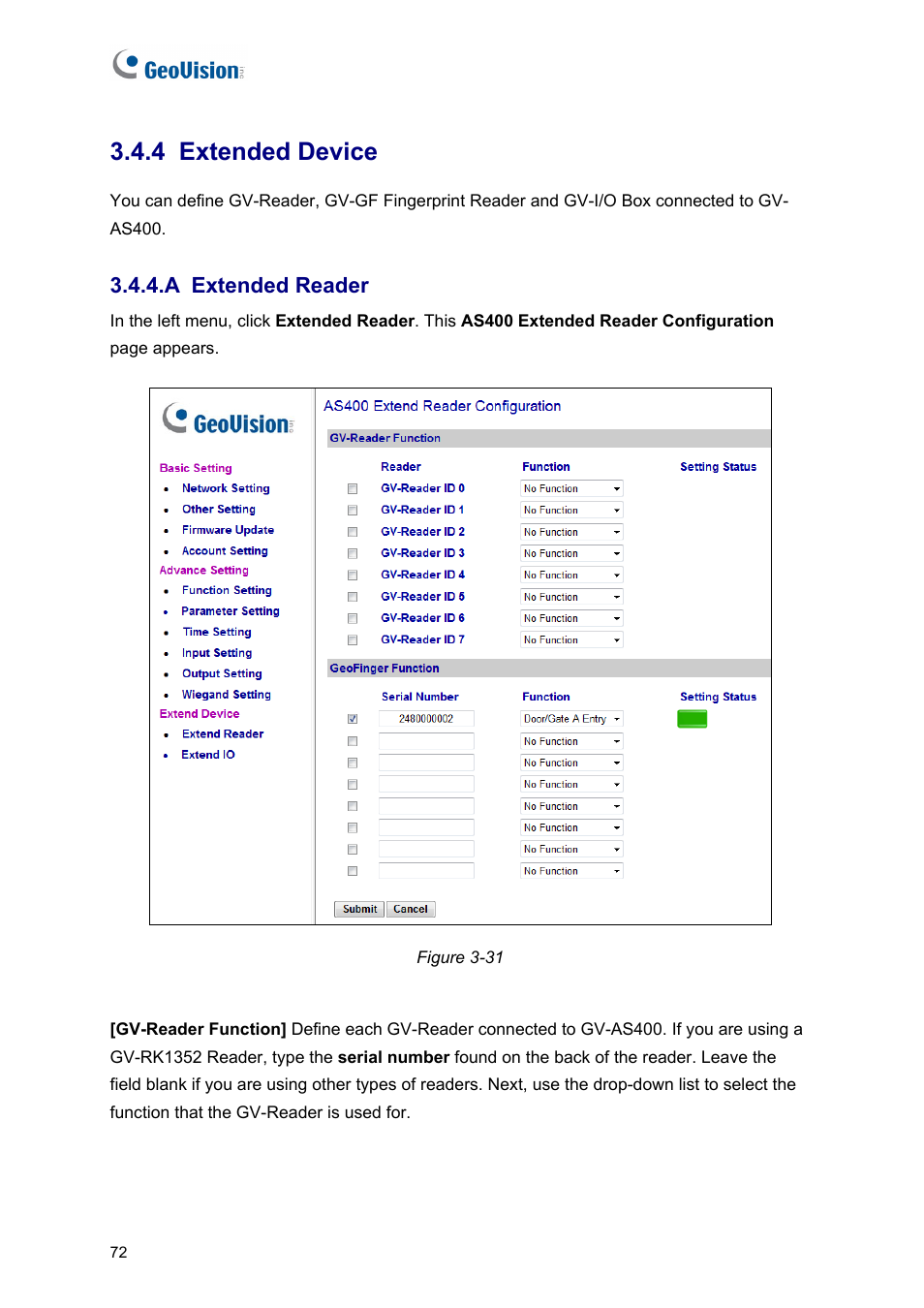 4 extended device, A extended reader | AGI Security GV-CONCT User Manual | Page 82 / 172