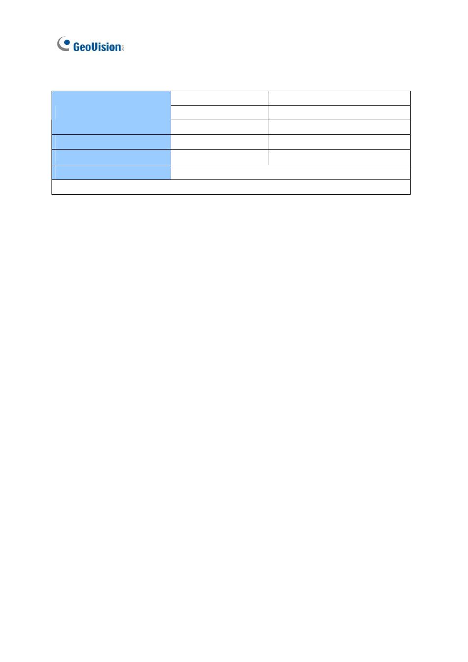 Specifications | AGI Security GV-JOYSTICK User Manual | Page 13 / 13