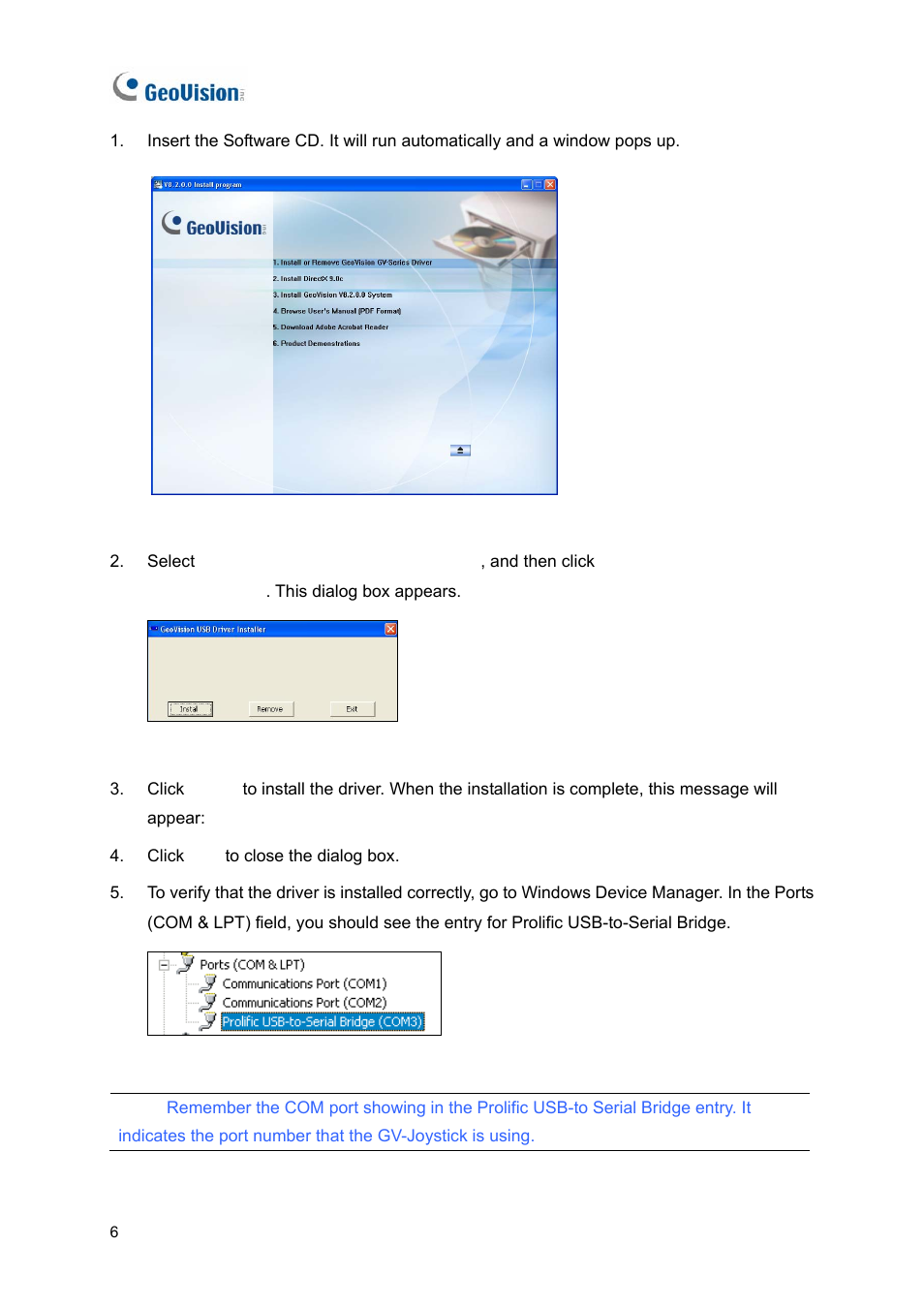 AGI Security GV-JOYSTICK User Manual | Page 9 / 13
