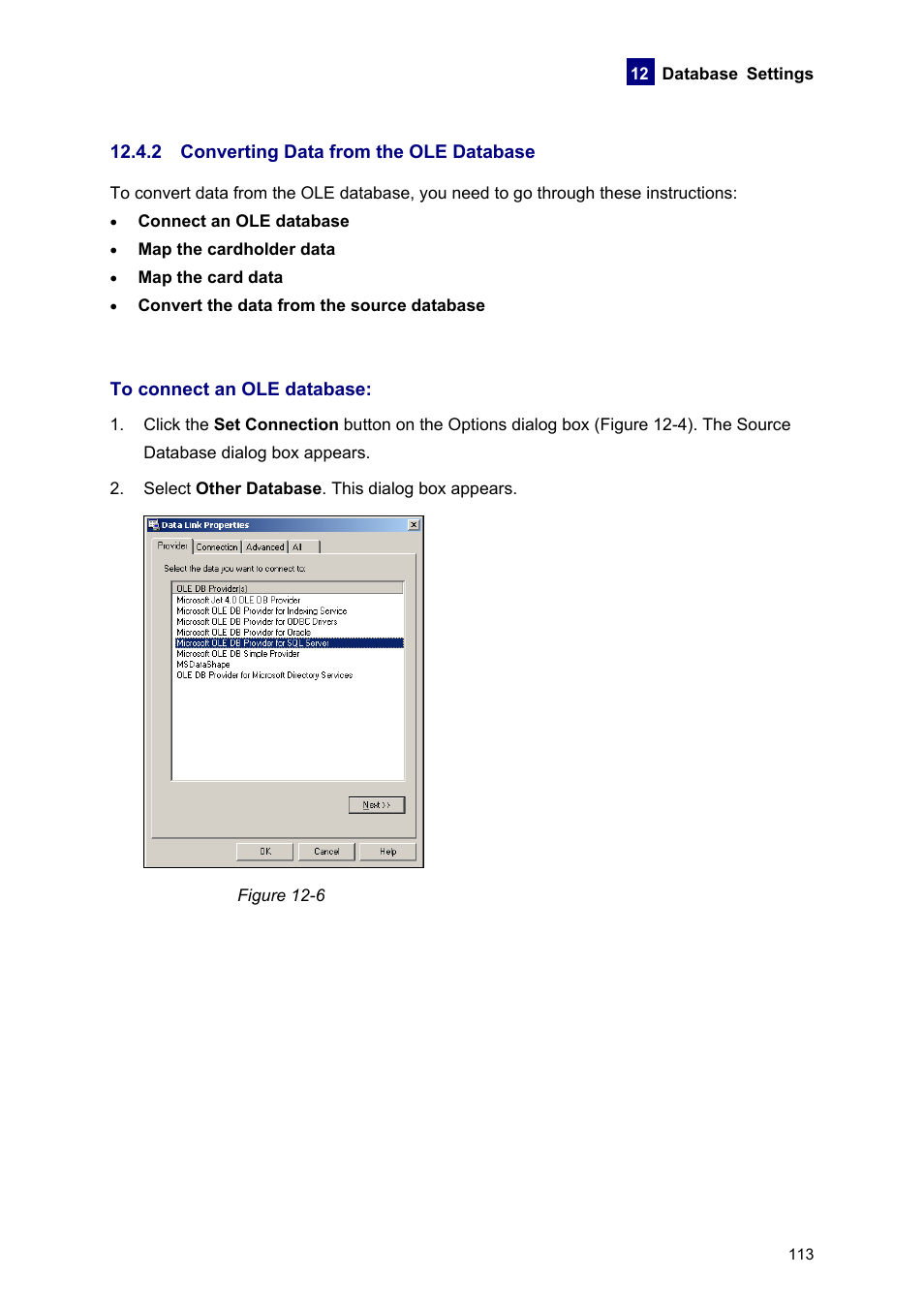 2 converting data from the ole database | AGI Security GVASBOX-100 User Manual | Page 121 / 138