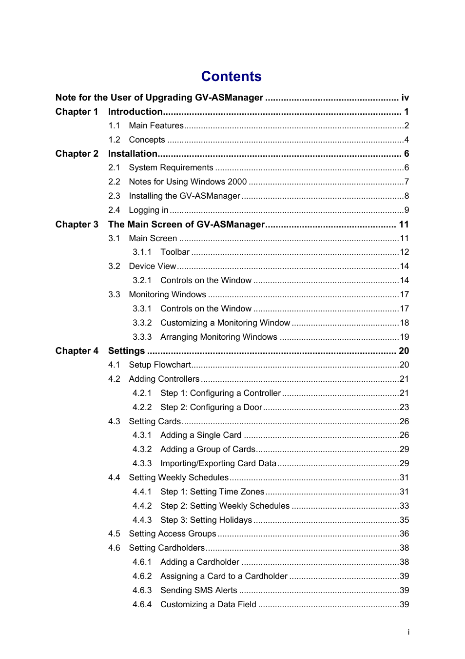 AGI Security GVASBOX-100 User Manual | Page 3 / 138