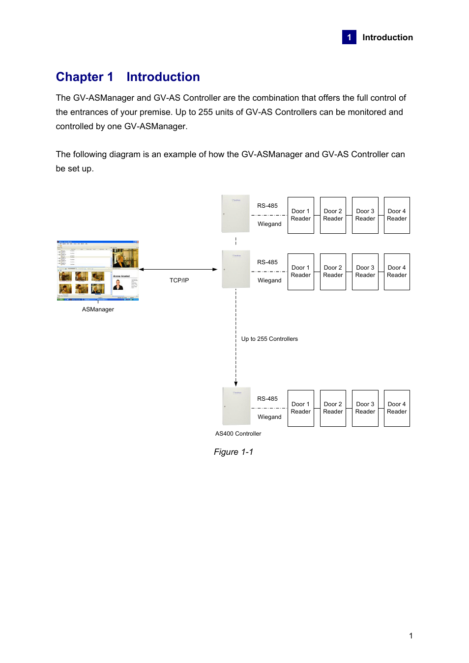 Chapter 1 introduction, Introduction, Figure 1-1 | AGI Security GVASBOX-100 User Manual | Page 9 / 138