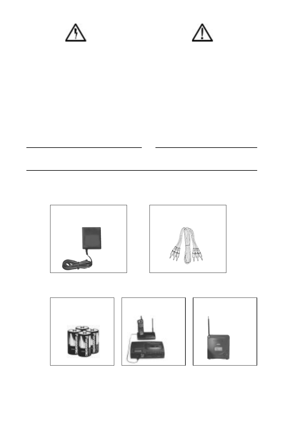 Before use | C. Crane VersaCorder Dual Speed Recorder User Manual | Page 2 / 24