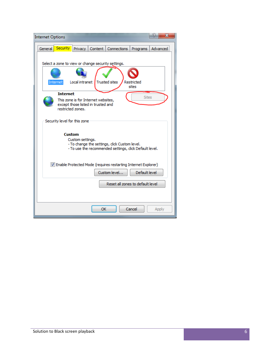 AGI Security SYS-16A901 Solution to black screen playback User Manual | Page 6 / 7