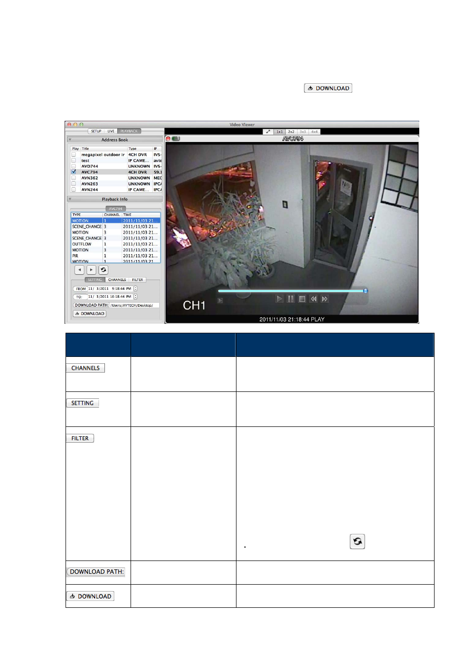 6 video download and backup | AGI Security SYS-16A901 Video Viewer Manual (For Mac OSX 10.6x 10.7x 10.8x 10.10) User Manual | Page 18 / 19