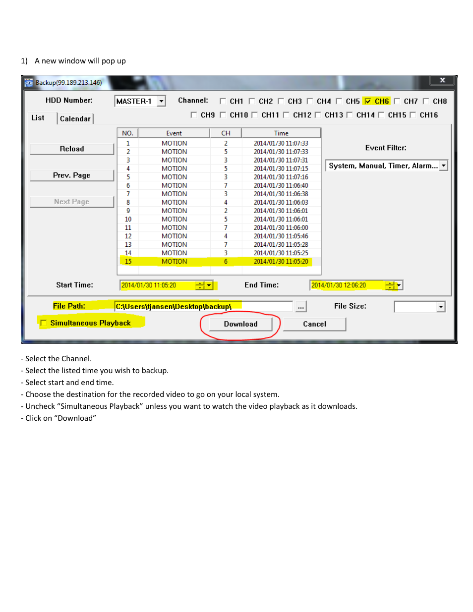 AGI Security SYS-16A901 videoviewer guide User Manual | Page 2 / 3