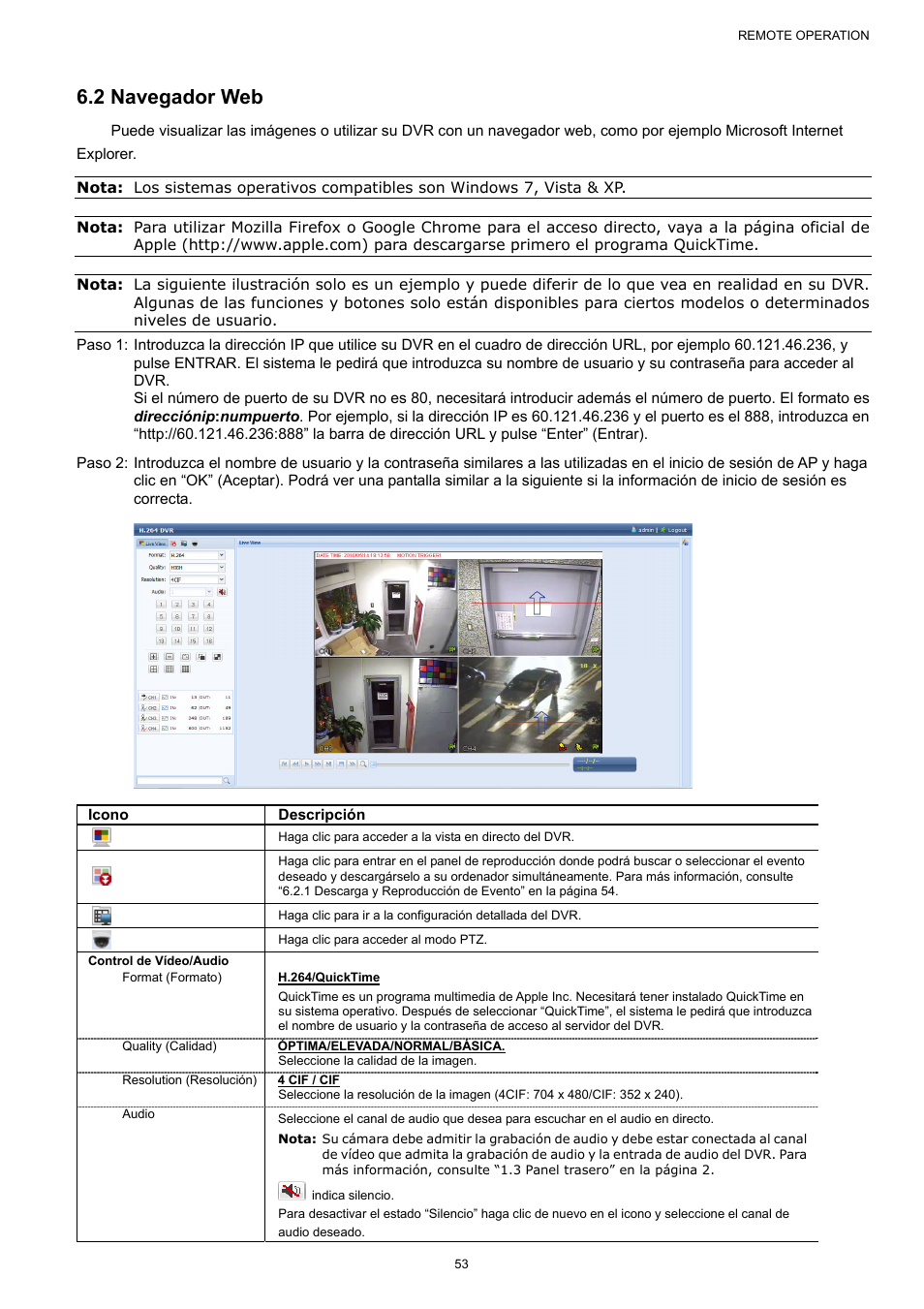 2 navegador web | AGI Security SYS-16A901 User Manual User Manual | Page 216 / 459
